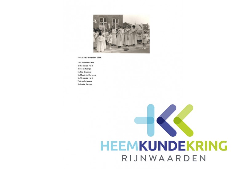 Processie Pannerden 1964 1a